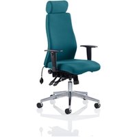 Onyx Ergo Posture Chair With Height Adjustable Arms With Headrest