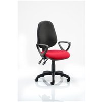 Eclipse Plus II Lever Task Operator Chair With Loop Arms Bespoke