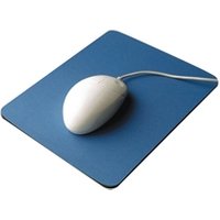 UK Office Direct QConnect Economy Mouse Mat Blue 29700 Ref KF04516