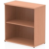 Impulse Contract Office Bookcase - 800mm - Beech