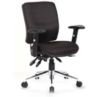 Impulse 1400 Silver Cant Desk White + 2 Dr Mobile Ped & Chiro Black