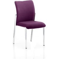 Academy Visitor Without Arms Bespoke Colour Back And Seat Tansy Purple