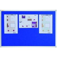 Franken Felt Pin Board X-tra!Line 90 x 60cm Blue - PT130203