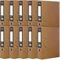 Pukka Recycled Lever Arch A4 Kraft (10 Pack) RF-9483 Pukka Recycled Lever Arch A4 Kraft (10 Pack) RF-9483