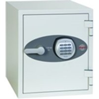 Phoenix Titan Fire and Security Safe with Electronic Lock Size 2, White
