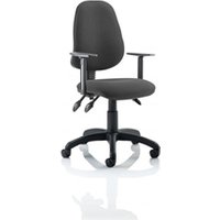 Eclipse Plus III Lever Task Operator Chair With Height Adjustable Arms