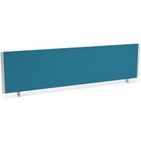 ImpulseEvolve Plus Bench Screen 1600 Silver Frame Bespoke Maringa Teal
