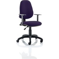 Eclipse Plus I Lever Task Operator Chair With Height Adjustable Arms