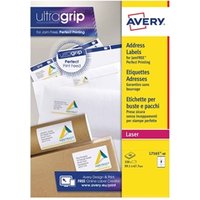 Avery Laser Parcel Label 99x67.7mm 8 Per A4 Sheet White (Pack 320 Labels) L7165-40 - Parcel Labels - Laser Printer Labels
