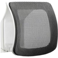 Zure White Shell Charcoal Mesh Headrest AC000012