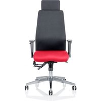 Onyx Ergo Posture Chair With Height Adjustable Arms With Headrest