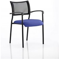 Brunswick Bespoke Colour Seat Black Frame Stevia Blue - KCUP0066