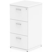 Impulse Filing Cabinet 3 Drawer White - I000193