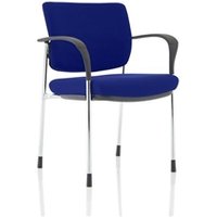 Brunswick Deluxe With Arms Chrome Frame Bespoke Colour Back And Seat