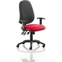Eclipse Plus XL Lever Task Operator Chair With Height Adjustable Arms