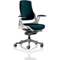 Zure White Shell Bespoke Colour Back And Seat Maringa Teal KCUP0695