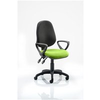 Eclipse Plus II Lever Task Operator Chair With Loop Arms Bespoke