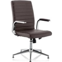 Ezra Executive With Glides Brown Leather KCUP1693