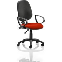 Eclipse Plus I Lever Task Operator Chair With Loop Arms Bespoke Colour