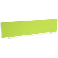 Impulse/Evolve Plus Bench Screen 1800 Bespoke Myrrh Green White Frame