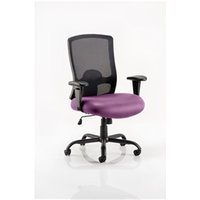 Portland HD Task Operator Chair Purple Colour Seat With Arm