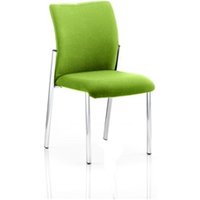 Academy Visitor Without Arms Bespoke Colour Back And Seat Myrrh Green