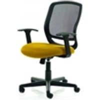 Mave Task Operator Chair Black Mesh With Arms Bespoke Colour Seat
