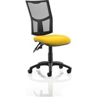 Eclipse II Lever Task Operator Chair Black Mesh Back With - KCUP1005