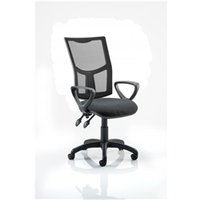 Dynamic Eclipse Plus II Lever Task Operator Chair Mesh Back Charcoal W