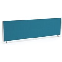 ImpulseEvolve Plus Bench Screen 1400 Silver Frame Bespoke Maringa Teal