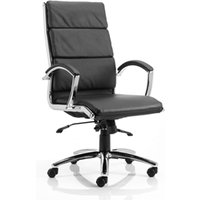Classic Executive Chair Black With Arms High Back - EX000