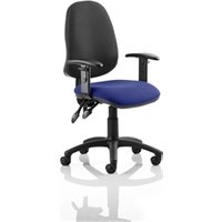 Eclipse Plus II Lever Task Operator Chair With Height Adjustable Arms