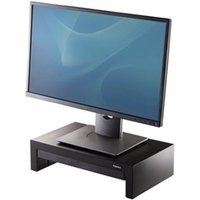 Fellowes Computer Stand Designer Suites Monitor Riser for 21 inches 18KG Monitors, Black
