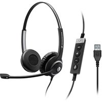 Epos Impact SC 260 USB MS Ii Wired Binaural Headband Headset Black