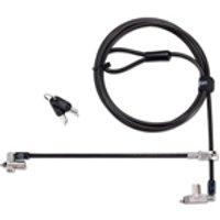 Kensington Slim Keyed Dual Head Laptop Lock for Wedge-Shaped Slots