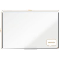 Nobo Premium Plus Steel Magnetic Whiteboard 1500x1000mm, Aluminium