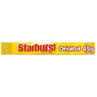 Starburst Chewy Fruit Flavoured Sweets 45g (Pack of 24) 121537 Starburst Chewy Fruit Flavoured Sweets 45g (Pack of 24) 121537