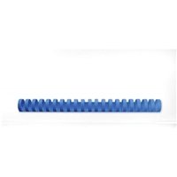 GBC Binding Combs Plastic 21 Ring 165 Sheets A4 19mm Blue - 4028621