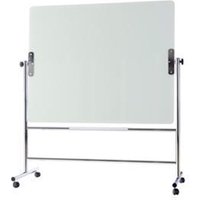 Bi-Office Glass Mobile Board Double-Sided Magnetic Surface 150x120cm