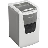 Leitz IQ Auto Feed Office 150 Automatic P5 Micro Cut 44L Paper Shredder - White, White