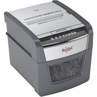 Rexel Optimum AutoFeed 45X Cross Cut Shredder 55 dB 22 cm Black Silver (2020045X)