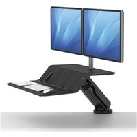 Fellowes Lotus Sit-Stand Workstation Lift Technology White Ref 0009901