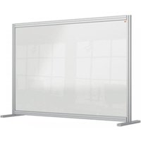 Nobo Premium Plus Clear Acrylic Protective Desk Divider Screen Modular