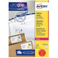 Avery Laser Parcel Label 99x93mm 6 Per A4 Sheet White (Pack 600 Labels) L7166-100 - Laser Labels - Parcel Labels