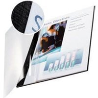 Leitz impressBIND Soft Covers, 3,5mm For 15-35 sheets, A4, Black Pack
