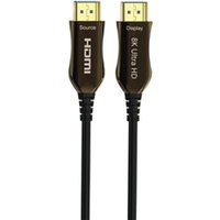 Mediarange Active Optical HDMI Ethernet Cable V2.1 48 Gbps 10m Black Mediarange Active Optical HDMI Ethernet Cable V2.1 48 Gbps 10m Black