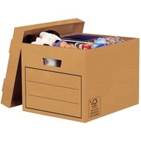 Fellowes General Storage and Archive Box Board Brown Pack 10 - 0015403