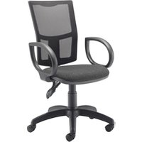 Calypso 2 Mesh + Fixed Arms Charcoal