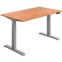 Economy Sit Stand Desk 1800 X 800 Beech