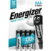 Euroffice Promotion Enjoy 20% Discount on Energizer Max Plus AAA Batteries 4 Pack